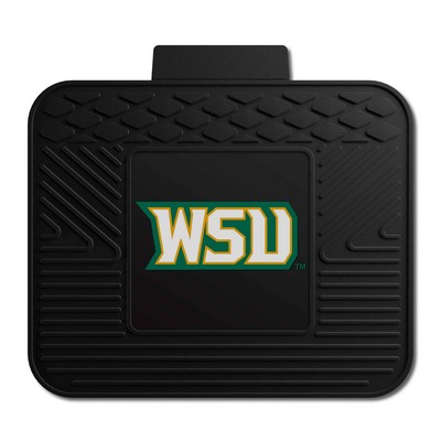 Fan Mats  LLC Wright State Raiders Utility Mat Black