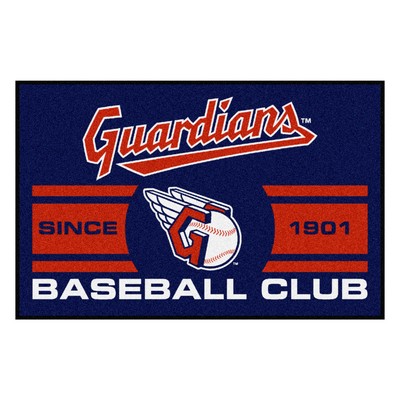 Fan Mats  LLC Cleveland Guardians Starter Mat Uniform Blue