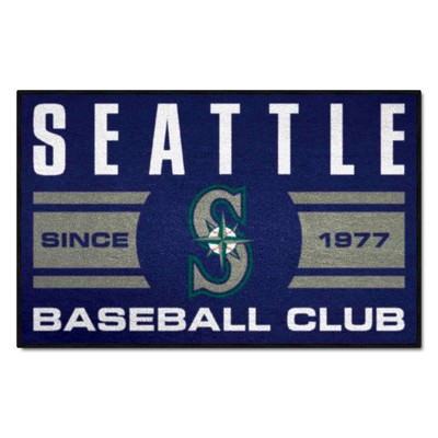 Fan Mats  LLC Seattle Mariners Starter Mat Uniform Navy