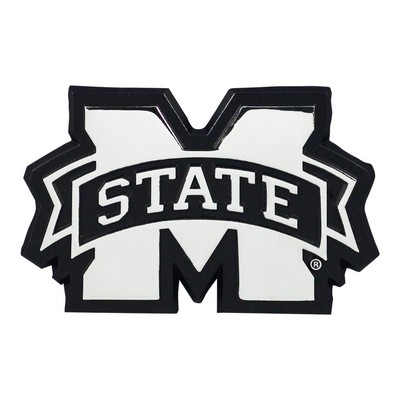 Fan Mats  LLC Mississippi State Bulldogs Chrome Emblem Chrome