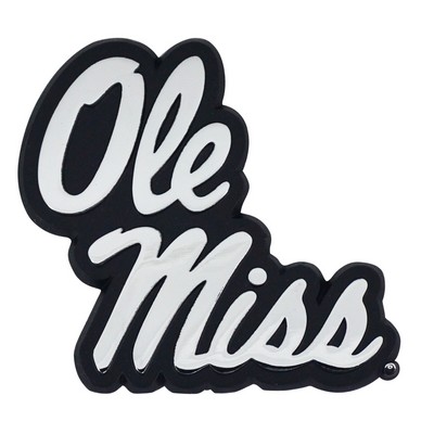 Fan Mats  LLC Ole Miss Rebels Chrome Emblem Chrome