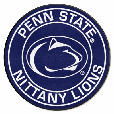 Fan Mats  LLC Penn State Nittany Lions Roundel Mat Navy