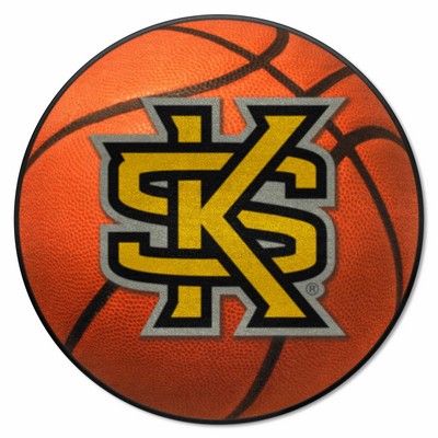 Fan Mats  LLC Kennesaw State Owls Basketball Mat Orange