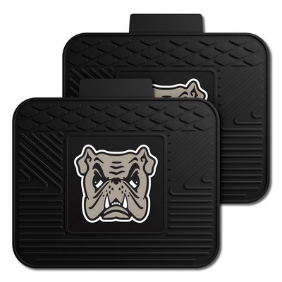 Fan Mats  LLC Adrian College Bulldogs 2 Utility Mats Black