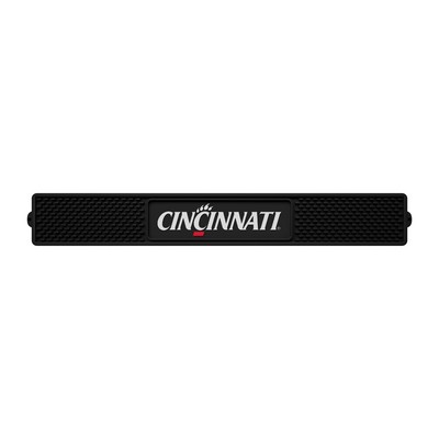 Fan Mats  LLC Cincinnati Bearcats Drink Mat Black