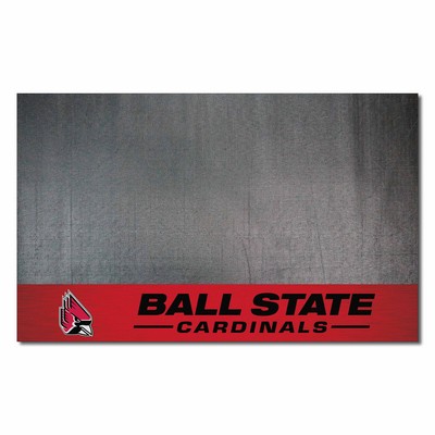 Fan Mats  LLC Ball State Cardinals Grill Mat Red