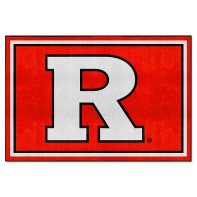 Fan Mats  LLC Rutgers Scarlett Knights 5x8 Rug Red