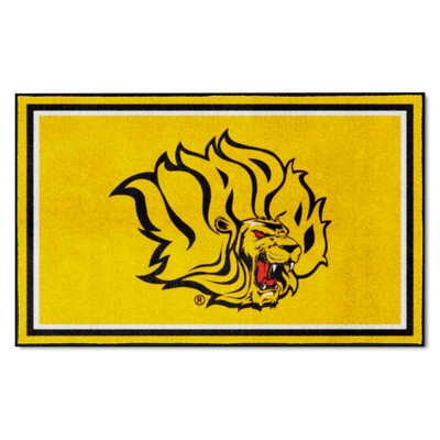 Fan Mats  LLC UAPB Golden Lions 4x6 Rug Yellow