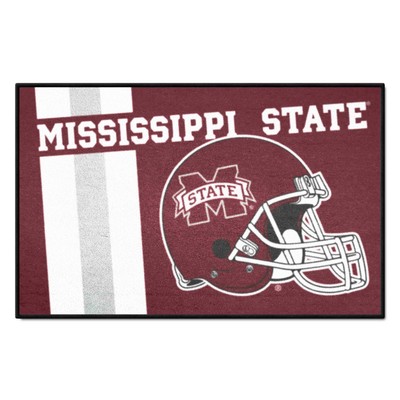 Fan Mats  LLC Mississippi State Bulldogs Starter Mat Uniform Maroon