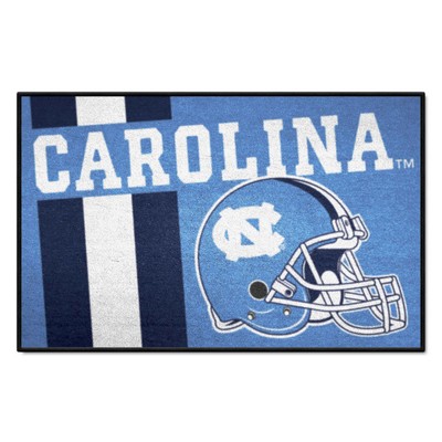 Fan Mats  LLC North Carolina Tar Heels Starter Mat Uniform Blue