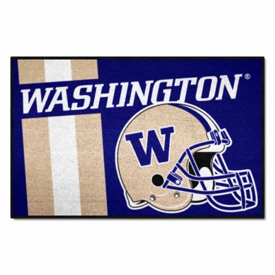 Fan Mats  LLC Washington Huskies Starter Mat Uniform Purple