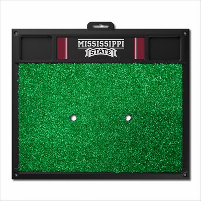 Fan Mats  LLC Mississippi State Bulldogs Golf Hitting Mat Maroon