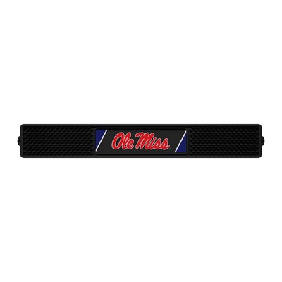 Fan Mats  LLC Ole Miss Rebels Drink Mat Black