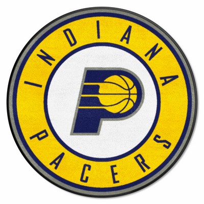 Fan Mats  LLC Indiana Pacers Roundel Mat Blue