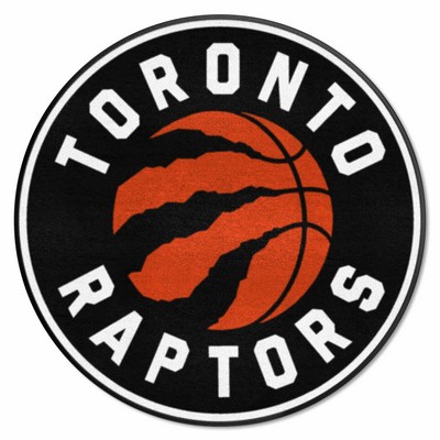 Fan Mats  LLC Toronto Raptors Roundel Mat Red