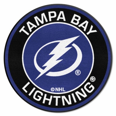 Fan Mats  LLC Tampa Bay Lightning Roundel Mat Royal