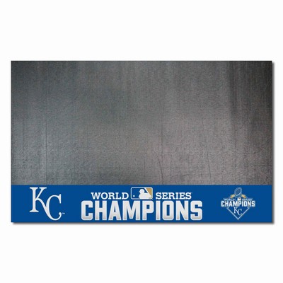 Fan Mats  LLC Kansas City Royals Grill Mat Blue