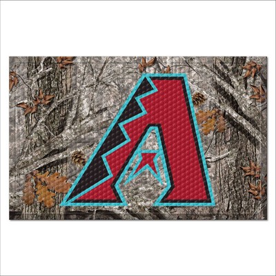 Fan Mats  LLC Arizona Diamondbacks Camo Scraper Mat Camo