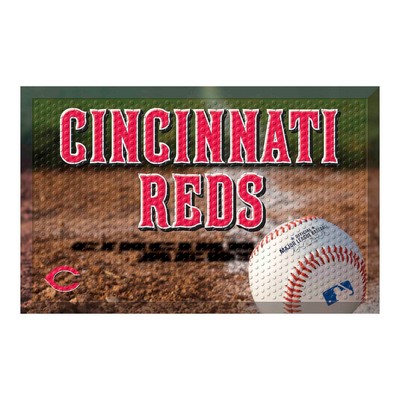 Fan Mats  LLC Cincinnati Reds Scraper Mat Photo