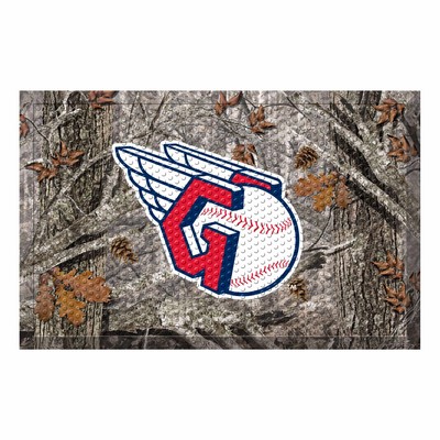 Fan Mats  LLC Cleveland Guardians Camo Scraper Mat Camo