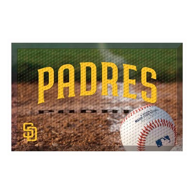 Fan Mats  LLC San Diego Padres Scraper Mat Photo