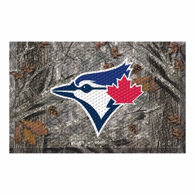 Fan Mats  LLC Toronto Blue Jays Camo Scraper Mat Camo