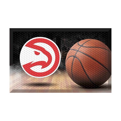 Fan Mats  LLC Atlanta Hawks Scraper Mat Photo