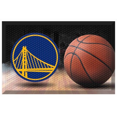 Fan Mats  LLC Golden State Warriors Scraper Mat Photo