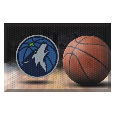 Fan Mats  LLC Minnesota Timberwolves Scraper Mat Photo