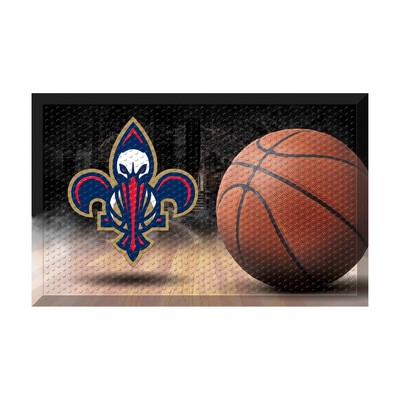 Fan Mats  LLC New Orleans Pelicans Scraper Mat Photo