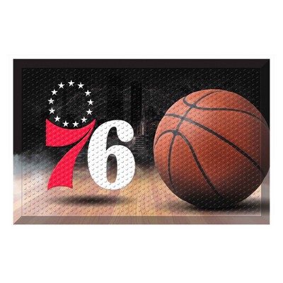 Fan Mats  LLC Philadelphia 76ers Scraper Mat Photo