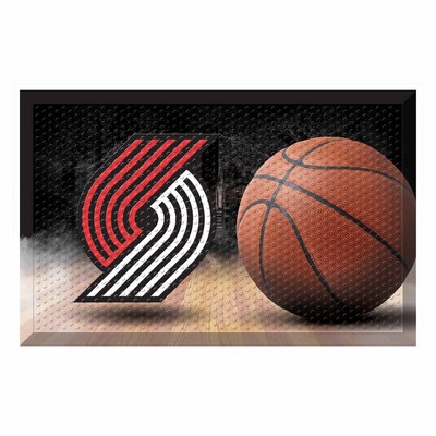 Fan Mats  LLC Portland Trail Blazers Scraper Mat Photo