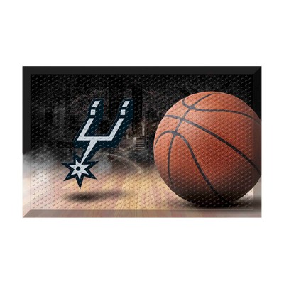 Fan Mats  LLC San Antonio Spurs Scraper Mat Photo