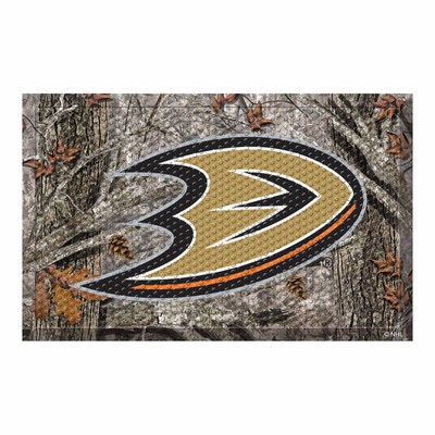 Fan Mats  LLC Anaheim Ducks Camo Scraper Mat Camo