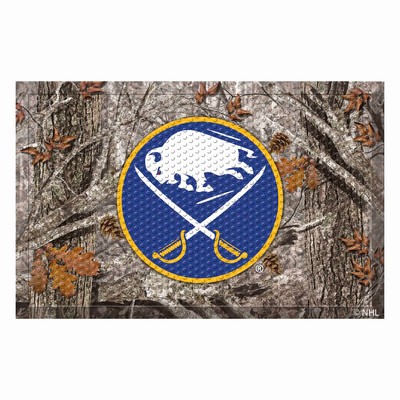 Fan Mats  LLC Buffalo Sabres Camo Scraper Mat Camo