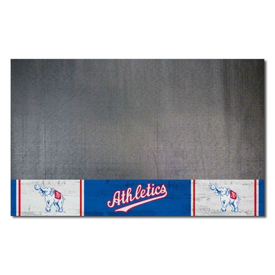 Fan Mats  LLC Philadelphia Athletics Grill Mat Retro Blue