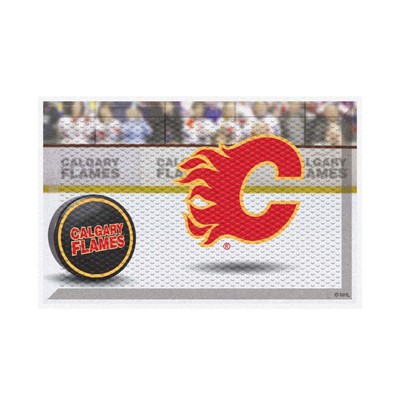 Fan Mats  LLC Calgary Flames Scraper Mat Photo