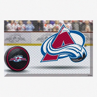 Fan Mats  LLC Colorado Avalanche Scraper Mat Photo