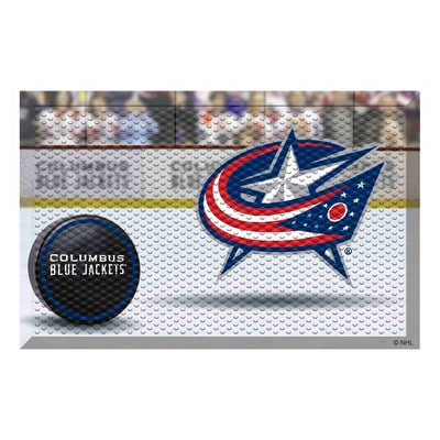 Fan Mats  LLC Columbus Blue Jackets Scraper Mat Photo