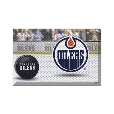 Fan Mats  LLC Edmonton Oilers Scraper Mat Photo