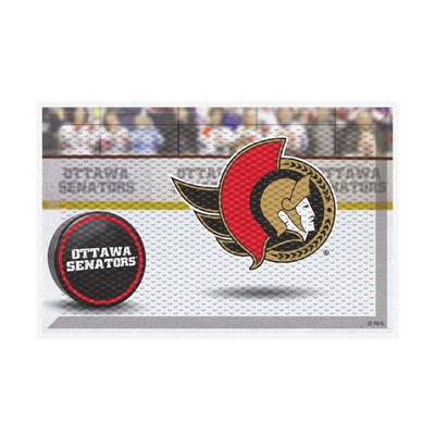 Fan Mats  LLC Ottawa Senators Scraper Mat Photo