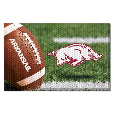 Fan Mats  LLC Arkansas Razorbacks Scraper Mat Photo