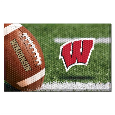 Fan Mats  LLC Wisconsin Badgers Scraper Mat Photo