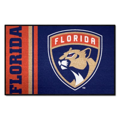 Fan Mats  LLC Florida Panthers Starter Mat Uniform Blue