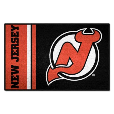 Fan Mats  LLC New Jersey Devils Starter Mat Uniform Black