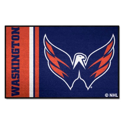 Fan Mats  LLC Washington Capitals Starter Mat Uniform Navy