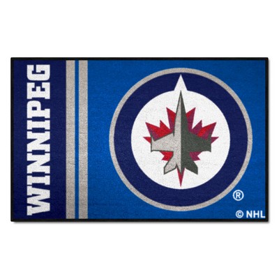 Fan Mats  LLC Winnipeg Jets Starter Mat Uniform Navy