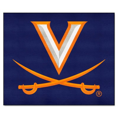 Fan Mats  LLC Virginia Cavaliers Tailgater Mat Navy