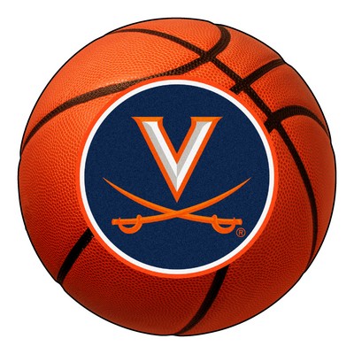 Fan Mats  LLC Virginia Cavaliers Basketball Rug 