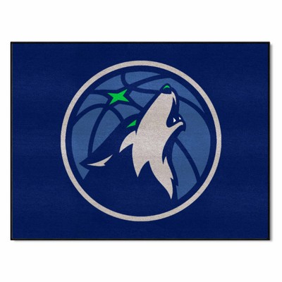 Fan Mats  LLC Minnesota Timberwolves All-Star Mat Navy